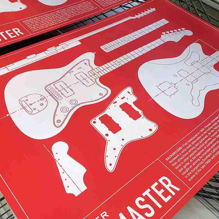 Fender Jazzmaster Guitar | Print